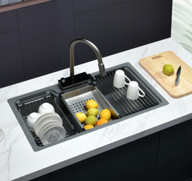 Single Stainless Steel Sink Top-Mounted Classic Design Is A Lasting Choice
