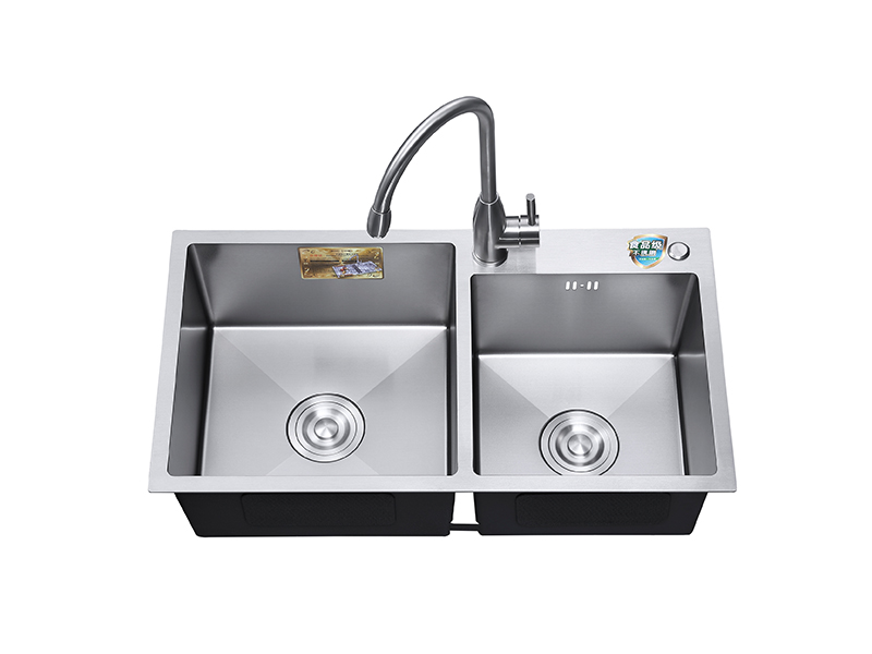 Countertop Double Basin Stainless Steel Sink