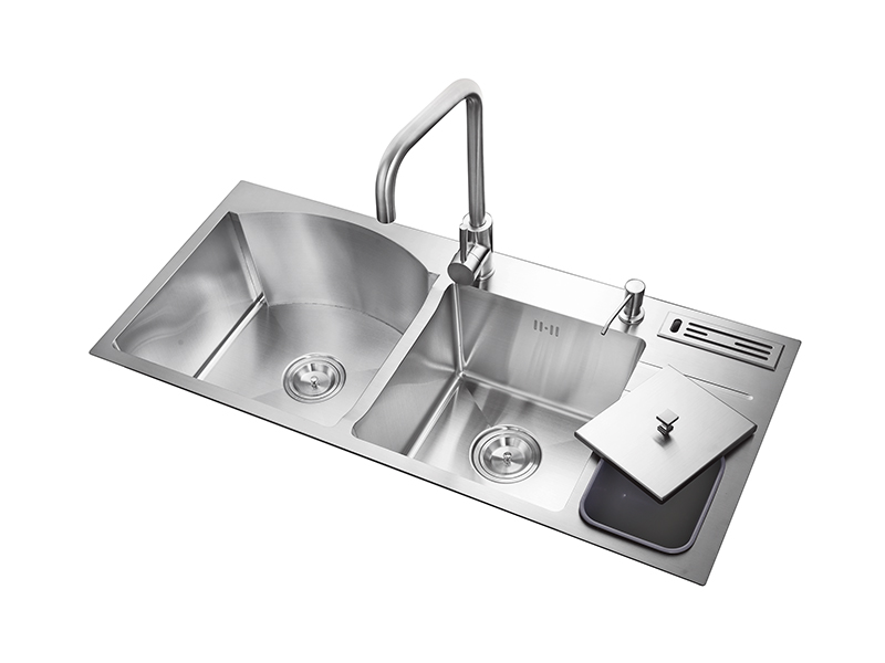 Customisable Stainless Steel Double Basin Sink