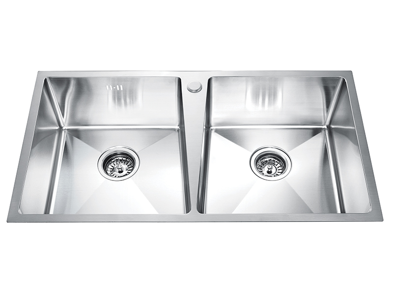 Customisable Stainless Steel Double Basin Sink