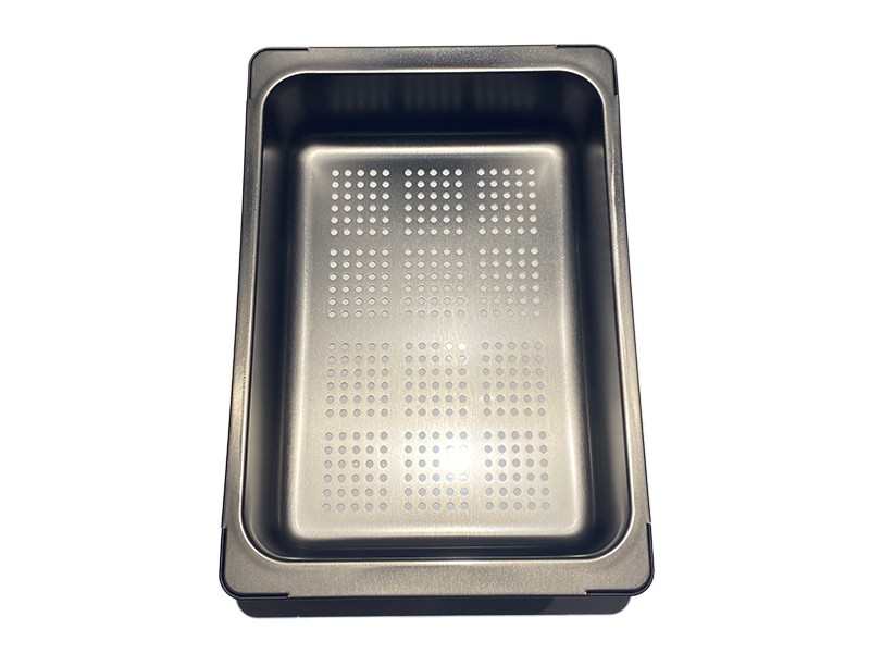 Fregadero de acero inoxidable de una sola maceta de panal debajo del mostrador